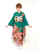 ゲッカビジン(GEKKABIJIN)&nbsp;レンタル振袖FS-12 29000円《東京着物レンタル/六本木月下美人》