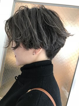チクロヘアー(Ticro hair) 【ticro大石】センターパートショート