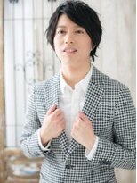 ミスターアンドミセス ファミリーカットサロンビーンズ 草加店(Mr&Mrs Beans)&nbsp;[ビーンズ草加]オシャレビジカジ黒髪ウェーブ