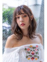 アメリ 新宿(Ameri)&nbsp;Ameri 大人色っぽセミディ　イルミナカラー　【新宿】