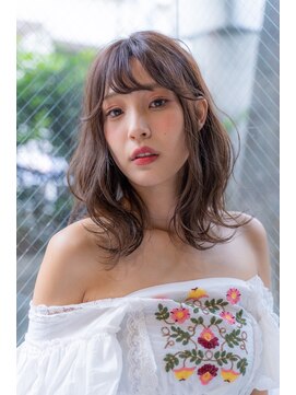 アメリ 新宿(Ameri) Ameri 大人色っぽセミディ　イルミナカラー　【新宿】