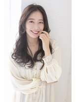 プライズ アイリス 池袋東口店(prize Iris)&nbsp;大人愛されオルチャンロングナチュラルグレージュミディ羽バング