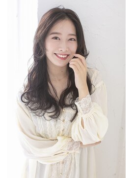 プライズ アイリス 池袋東口店(prize Iris) 池袋愛されオルチャンロングナチュラルグレージュミディ羽バング