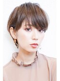 【ボブ専門店】大人かわいいグレージュ小顔ナチュラルショート