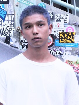 ガズル ハラジュク(GUZZLE HARAJUKU) カラーボウズスタイル メンズ