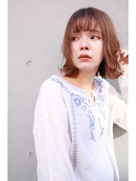 アージアム バイ アイリコ たまプラーザ(arseum by IRICO) シアーな質感な外ハネボブ