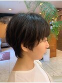 大人かわいい小顔マッシュショート/マッシュボブ/透明感ショート