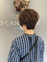 オレンジポップ 南行徳店(ORANGE POP) 透け感☆大人ショート☆ベージュ