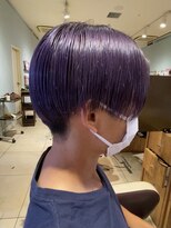 アース クロスガーデン川崎店(HAIR&MAKE EARTH)&nbsp;violet☆ブリーチオンカラー