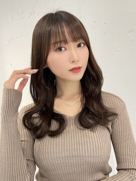 ルームバイシー 新宿(Loom. by Sea) くびれヘア/似合わせカット/韓国ヘア/ワンホンヘア【Loom.林】