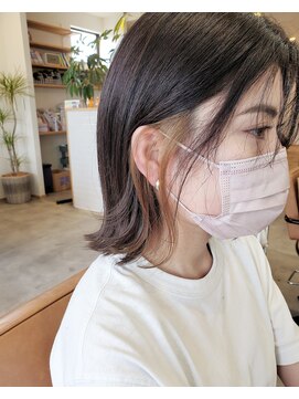 ヨハク(yohak) イヤリングカラー×アッシュベージュ