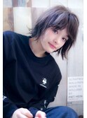 【kate 大宮】カジュアル外ハネボブxアンティークグレージュ