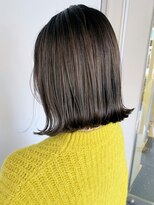 アイティー バイ アルバム 中野店(IT by ALBUM)&nbsp;エアタッチ濃いめ_外ハネボブセクションカラー_ba397082