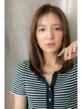 カバーヘア 上尾西口店(COVER HAIR) 艶感ミルクチョコレート美髪フェミニンロングZ上尾20代30代40代