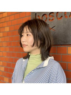ボスコ 下北沢店(bosco) bosco【Ebe】フリンジレイヤーミディ