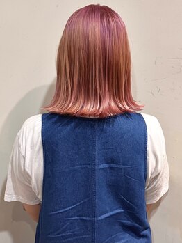 ムー(muu)の写真/トレンドをおさえあなたに合った髪色をご提案☆高発色カラーであなたの理想の髪色が叶う♪