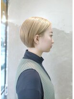 スパイス SPYS&nbsp;ミルクティベージュショート20代人気/丸みボブ