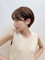 トルネード(TORNADO) 大人ショート前髪ありマッシュショート丸顔面長エラ張り K1125