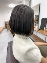 ランプ(Lamp) 【白髪染め可】ボブショート ビフォアー&アフター/白髪ぼかし