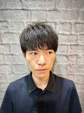 ヘアサロン 銀座マツナガ新宿店(hair salon) ナチュラルフォワード【新宿/理容室/メンズカット】