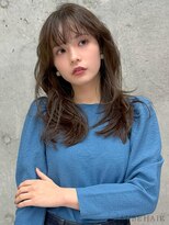 オーブ ヘアー カラ 今福鶴見店(AUBE HAIR cara) 20代・30代_アンニュイゆる巻きパーマ