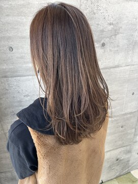 サラビューティーサイト 志免店(SARA Beauty Sight) 【福岡】レイヤースタイル＋チョコレートブラウン