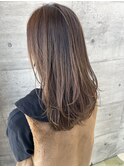 【福岡】レイヤースタイル+チョコレートブラウン