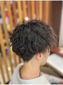 メンズツイストスパイラルパーマ