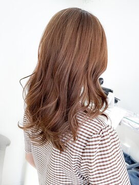 バブ バイネオリーブ(Bab by neolive) キャラメルベージュ/セミロング/髪質改善/透明感/ハイライト