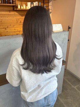 ビスクヘアデザイン(bisq hair design) 艶髪　ロング　髪質改善カラー　縮毛矯正　質感ストレート