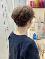 ネオリーブギンザ 銀座店(Neolive GINZA)&nbsp;大人ショート/ショートパーマ/白髪ぼかし/ハイライト/銀座