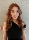 秋らしいオレンジブラウン
