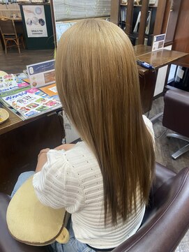 ヘア アトリエ テテ(hair atelier te'te) 秋冬にオススメマロンベージュ