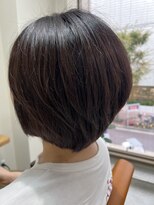 アルバ(aLba)&nbsp;【村上　慶太】ツヤ髪ショート　《江坂駅/ツヤ髪ショート》