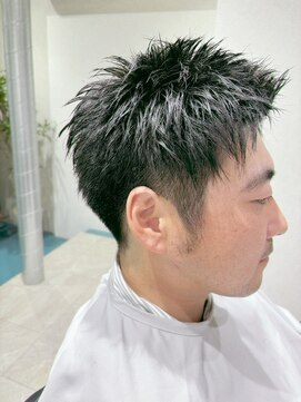 ルートラボ(Root.Lab) 刈上げ×アップバング×ベリーショート×ビジネス