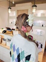 ハチマルハチ エアー 向ヶ丘遊園店(808 air)&nbsp;スジアレンジ(編み下ろし)