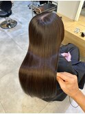 美髪ヘアエステ×ショコラブラウン艶カラー　Zina本八幡