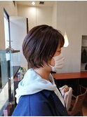 スプリングショートボブ
