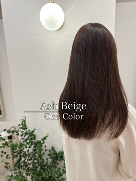 ナンバー アンフィール 渋谷(N° anfeel) 【星野】初めてのカラーにおすすめ/透明感アッシュブラウン