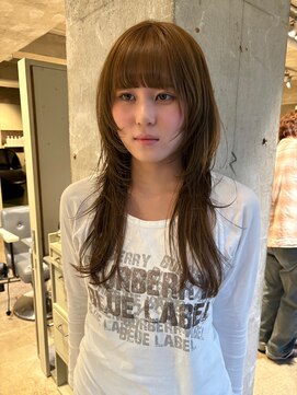 カート バイ デコ(Kurt by DECO) 【kanami】long wolf × 平成ブラウン