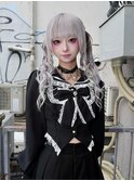 地雷系ツインアレンジ☆エクステアレンジツインテールヘアセット