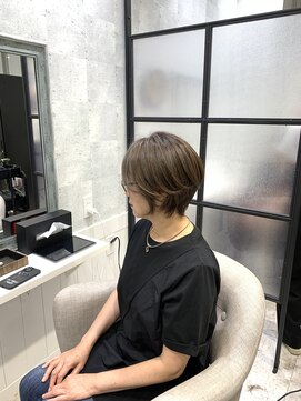 イーズ バイ インス(Yeeee.s by INCE) 白髪ぼかし/白髪改善カラー/ショート/透明感カラー/脱白髪染め