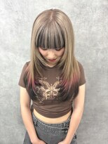 いろあそび 八王子&nbsp;【エンドカラー】ベージュ×ピンク×ブラック