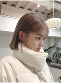 ☆ハイトーンブリーチミルクティーカラーホワイトベージュカラー