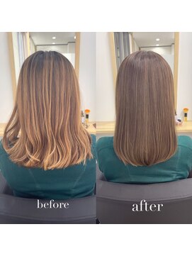リアン 西院店(Lien) 『髪質改善』カラーエステ（白髪染め、白髪ぼかし可）
