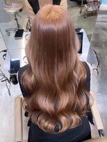 サンクマーケット 渋谷(cinq MARKET)&nbsp;渋谷ミルクティーベージュハイトーンカラーヘーゼルベージュ30代