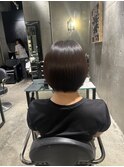 ツヤツヤショートのウル艶縮毛矯正