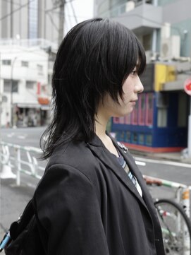 ネロ ヘアサロン 渋谷(NERO HAIR SALON) 【倉田真希】グランジ　ウルフレイヤー　シャギーレイヤー