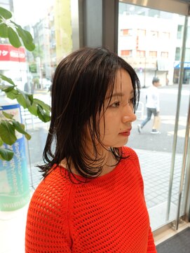 エアー 銀座タワー(AIR) 【藤岡】やわらか質感の“ナチュラルくびれミディ”