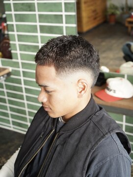 fade　×　iron perm